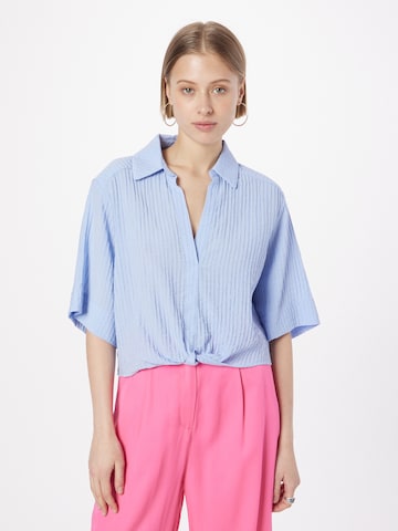 Camicia da donna 'Malin' di SECOND FEMALE in blu: frontale