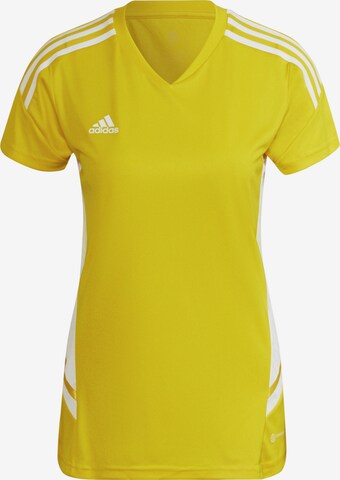 T-shirt fonctionnel ADIDAS SPORTSWEAR en jaune : devant