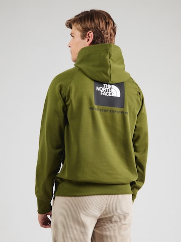 THE NORTH FACE Свитшот 'Redbox' в Зеленый: спереди