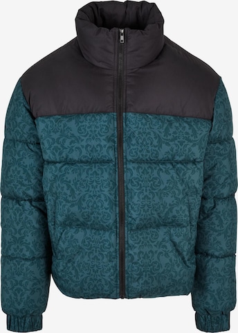 Urban Classics - Chaqueta de invierno en verde: frente