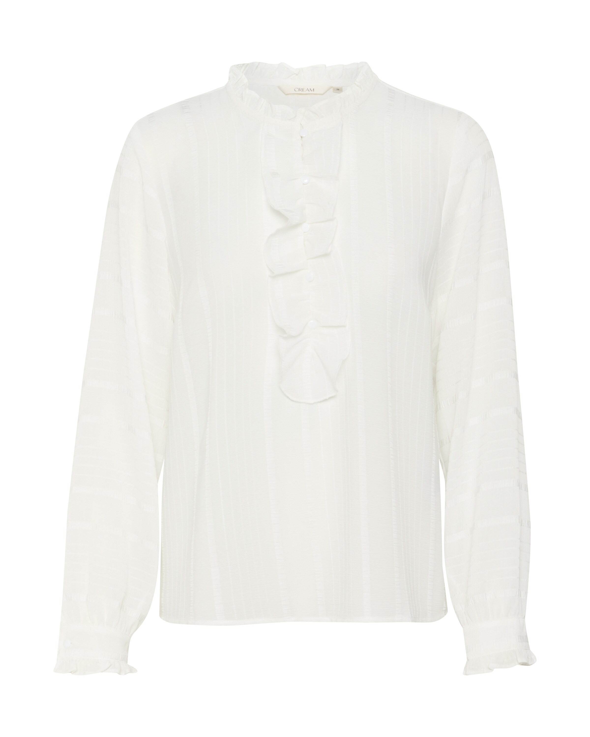 Chemisier Cream en blanc : devant