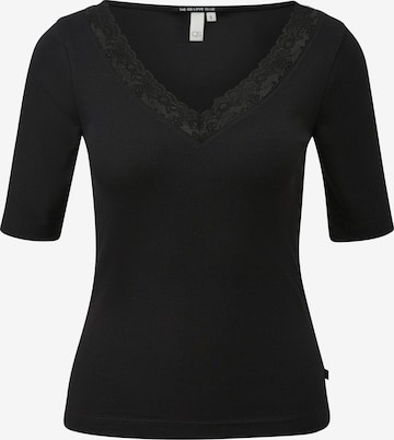 Maglietta di QS in nero: frontale