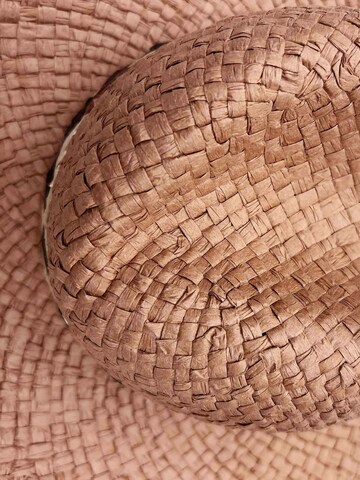 Amichi - Sombrero 'Sombrero para mujer Jeune de fibras naturales trenzadas' en marrón