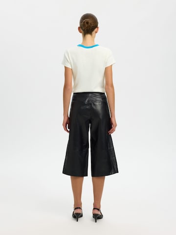 SELECTED - Camiseta en blanco