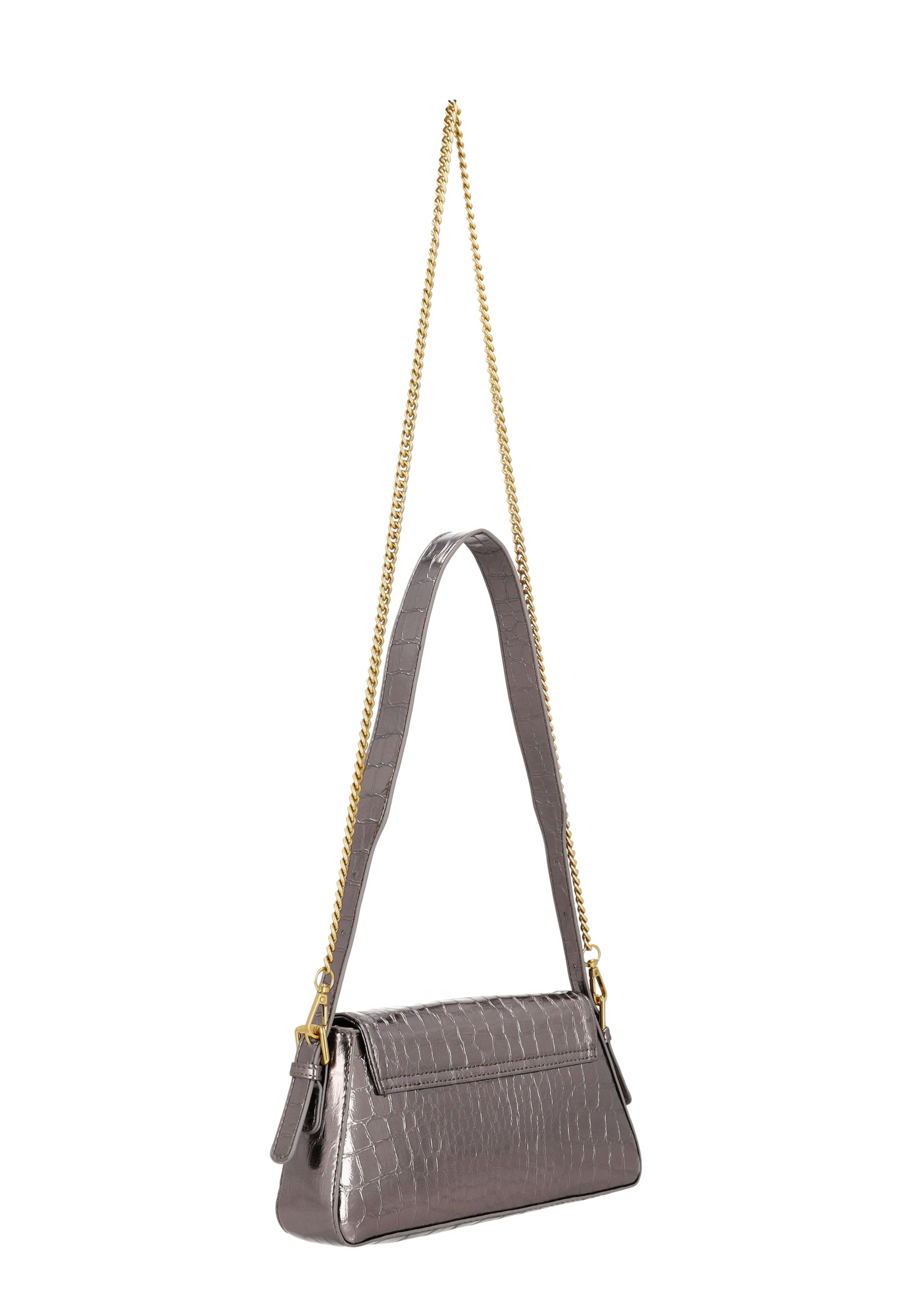 myMo at night Schultertasche in Braun