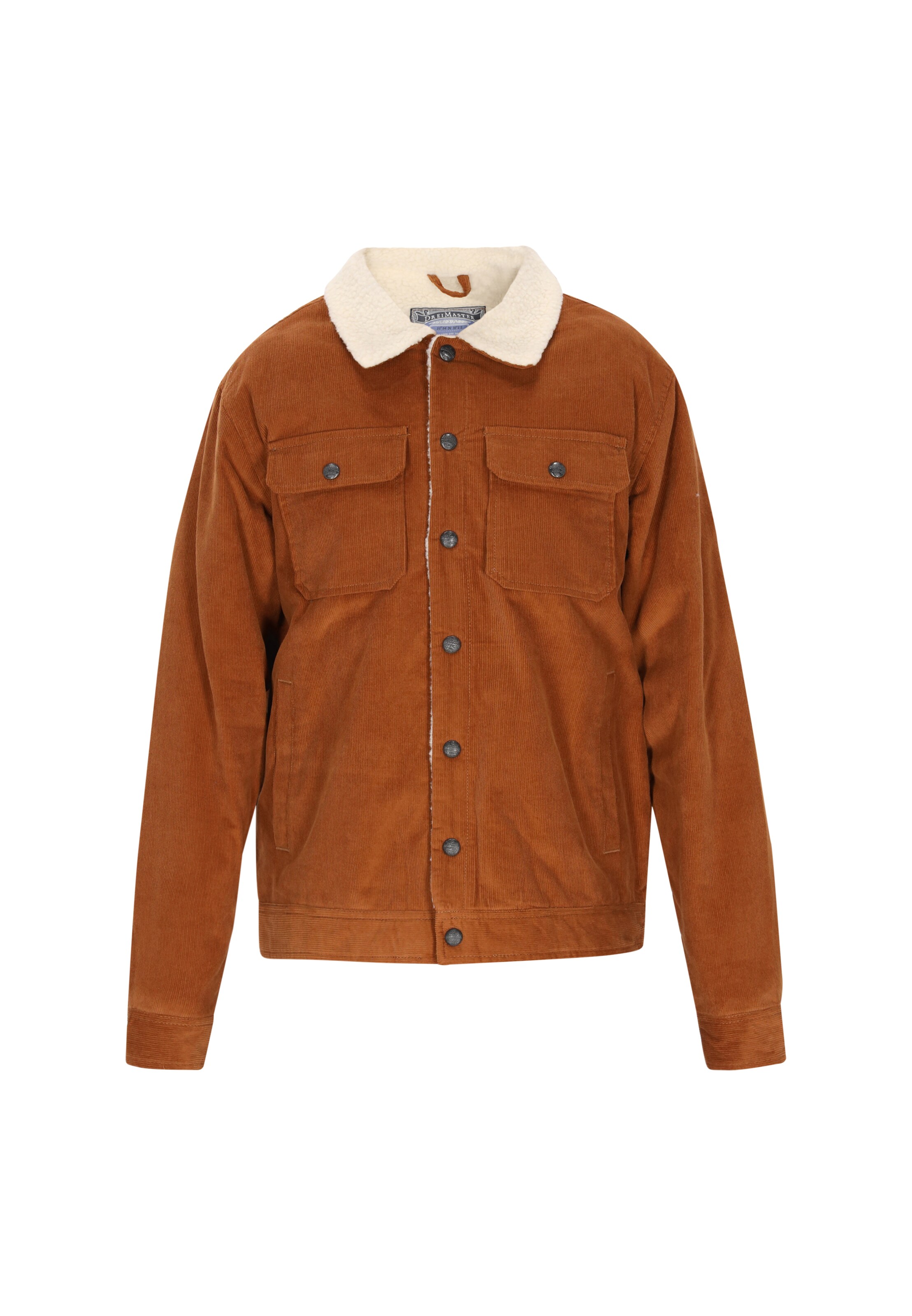 DreiMaster Vintage - Casaco meia-estação em castanho: frente