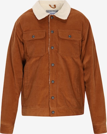 DreiMaster Vintage Tussenjas in Bruin: voorkant