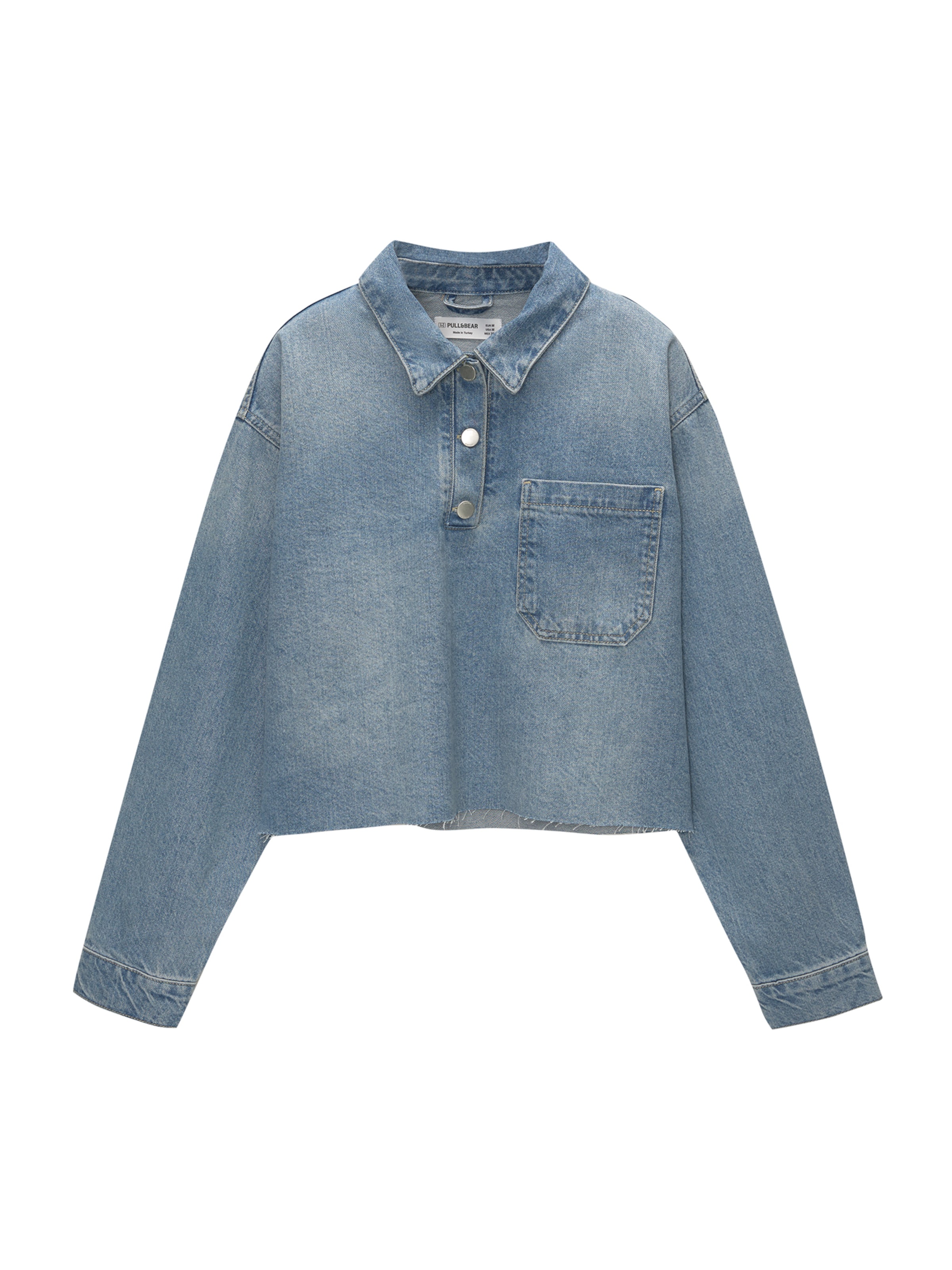 Pull&BearBluza - plava boja: prednji dio