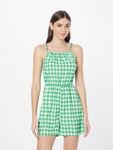 PIECES Jumpsuit 'HUMUNA' in Groen: voorkant