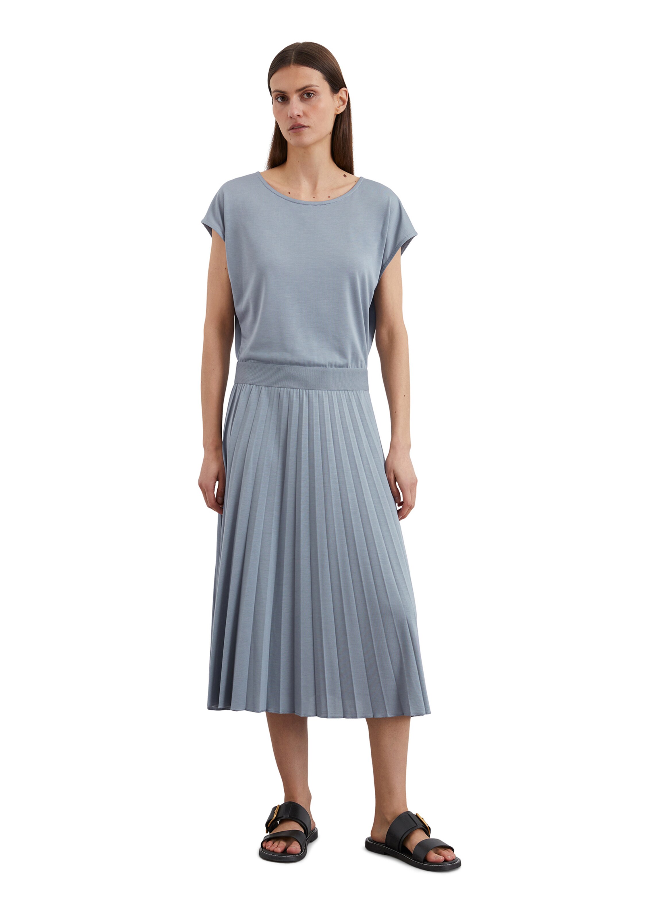 Marc O'Polo Jurk in Blauw: voorkant