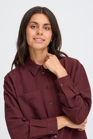 Fransa Blouse in Red