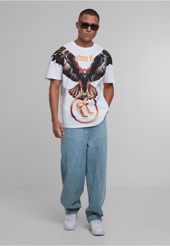 T-Shirt 'Head On Hawk' Forgotten Faces en blanc