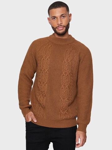 Threadbare Pullover in Braun: Vorderseite