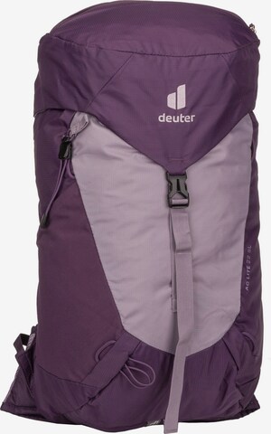 DEUTER Sportrucksack 'AC Lite 22' in Lila: predná strana