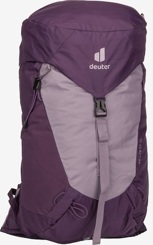 DEUTER Sports Backpack 'AC Lite 22' in Purple: front