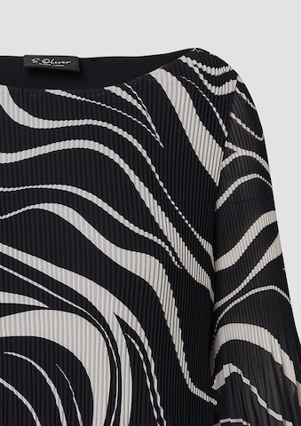 Chemisier s.Oliver BLACK LABEL en noir