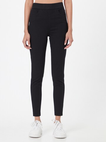 LEVI'S ® Skinny Jeans 'Mile High Pull On' in Zwart: voorkant