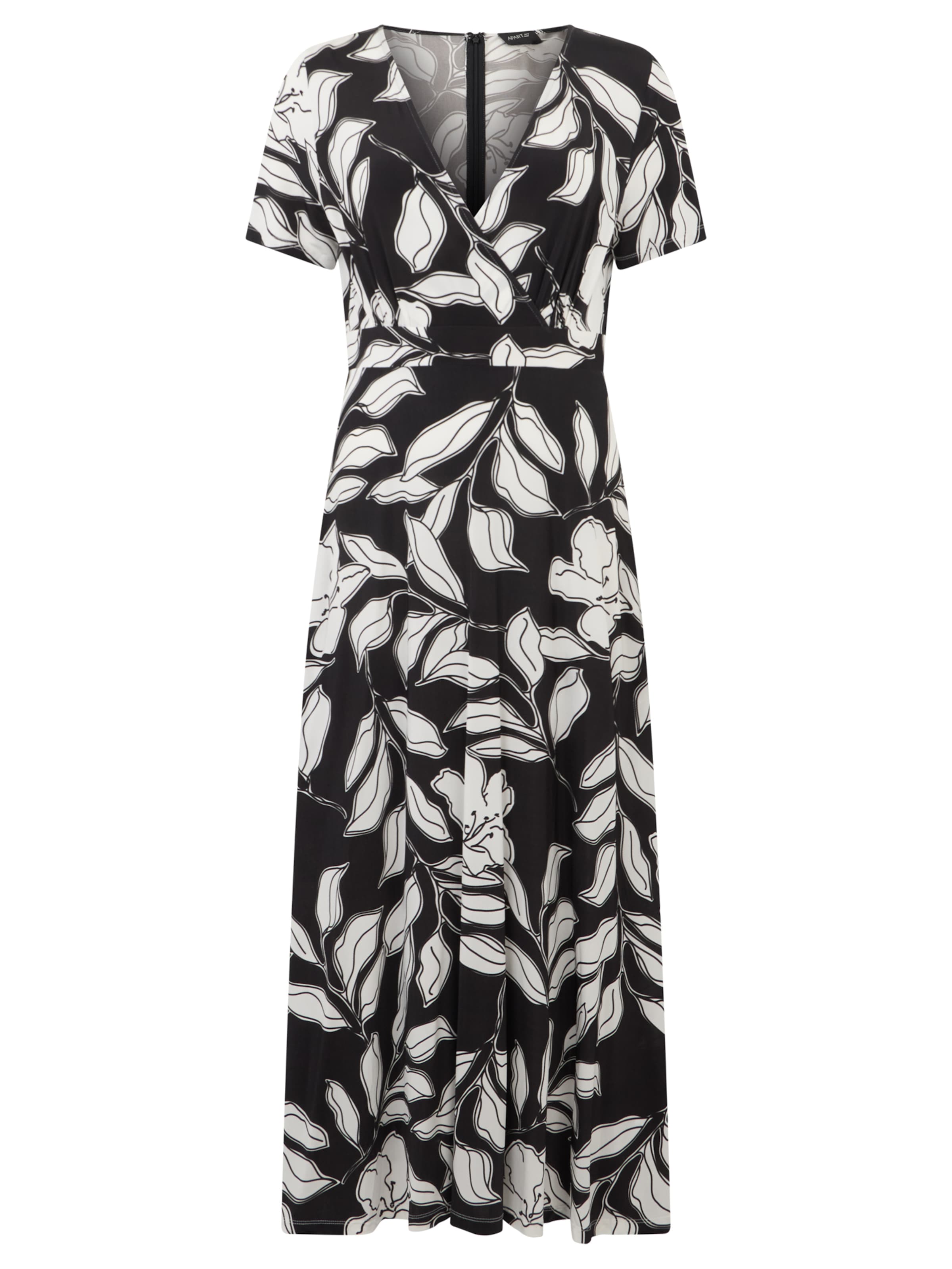 APART Kleid in Schwarz: Vorderseite