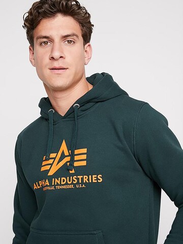 ALPHA INDUSTRIES Sweatshirt 'Basic'‌‌‌‌‌‌‌‌‌ in Grün