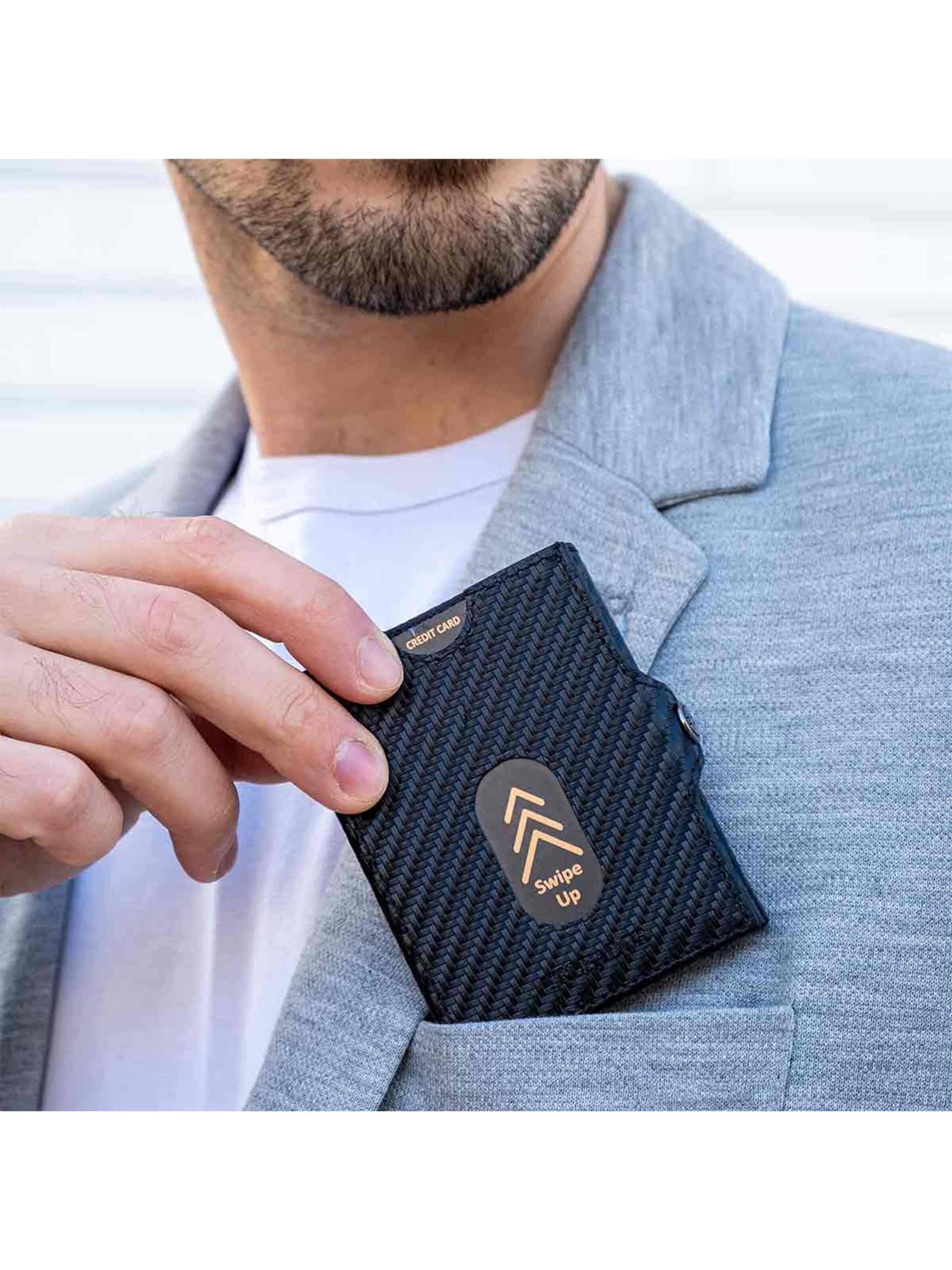 Trusador Wallet 'Valencia' in Grey