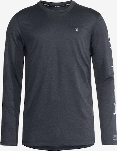 Sportiniai marškinėliai iš Spyder, spalva – tamsiai pilka, Prekių apžvalga