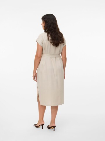 Vero Moda Curve - Vestido camisero 'VMCMymilo' en gris