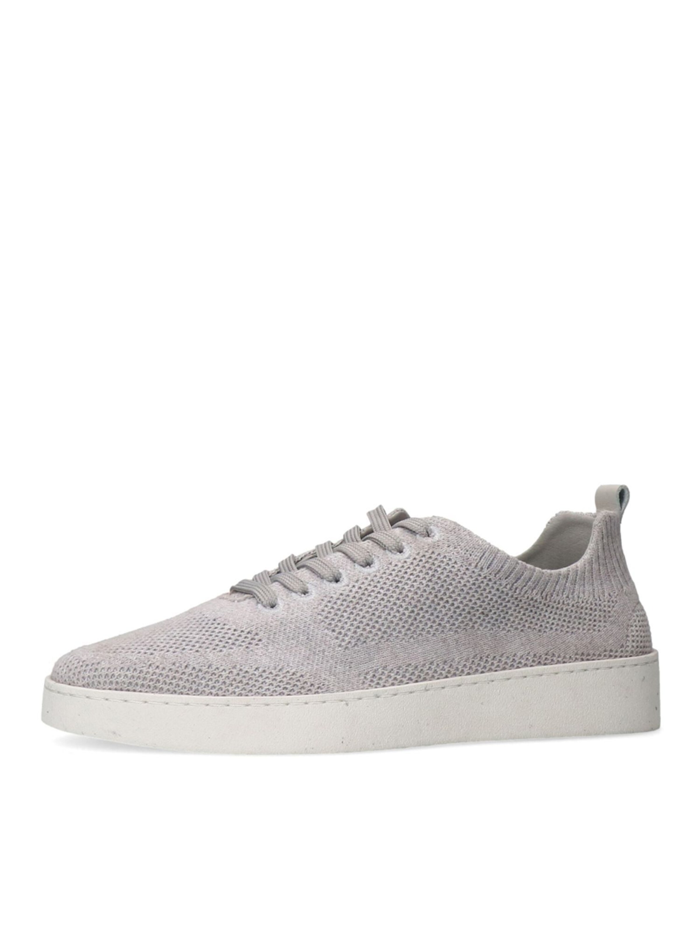 MANFIELD Sneakers laag in Grijs: voorkant