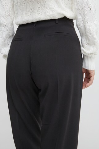 b.young Loose fit Pleat-Front Pants 'Danta' in Black