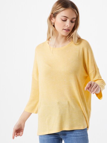 VERO MODA Koszulka 'BRIANNA' w kolorze żółty: przód