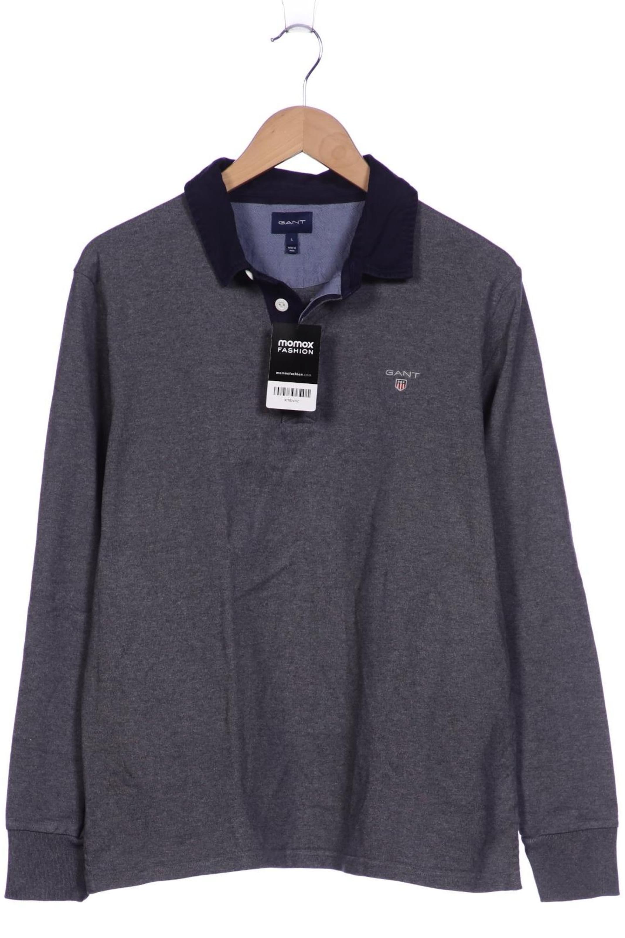 GANT Poloshirt L in Grau: Vorderseite