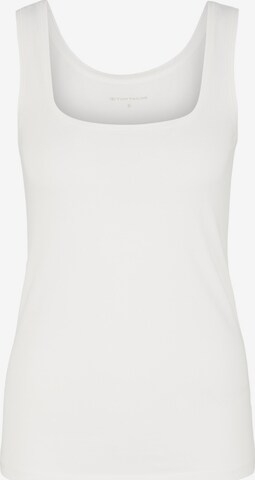 TOM TAILOR Top in White: front