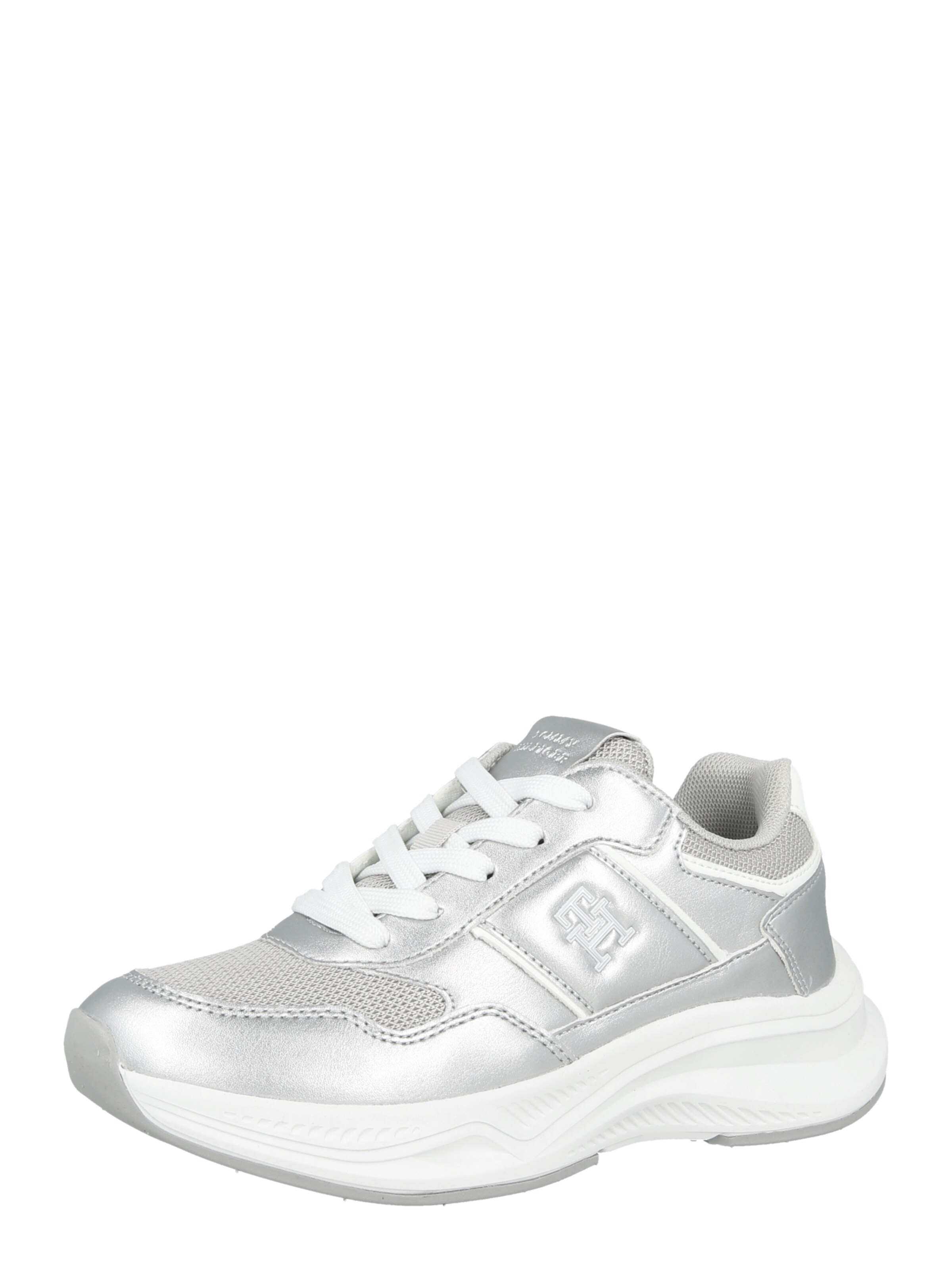 TOMMY HILFIGER Σνίκερ 'DALIA' σε ασημί, Άποψη προϊόντος