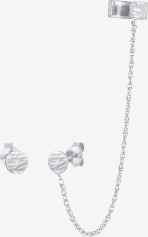 Boucles d'oreilles ELLI en argent : devant