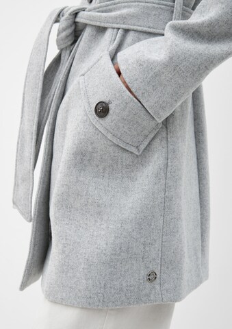 s.Oliver Between-Seasons Coat in Grey