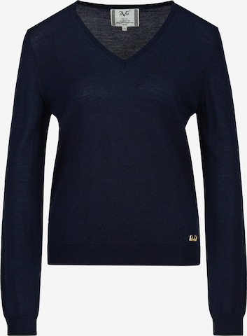 19V69 ITALIA Pullover 'Lusia' in Blau: Vorderseite