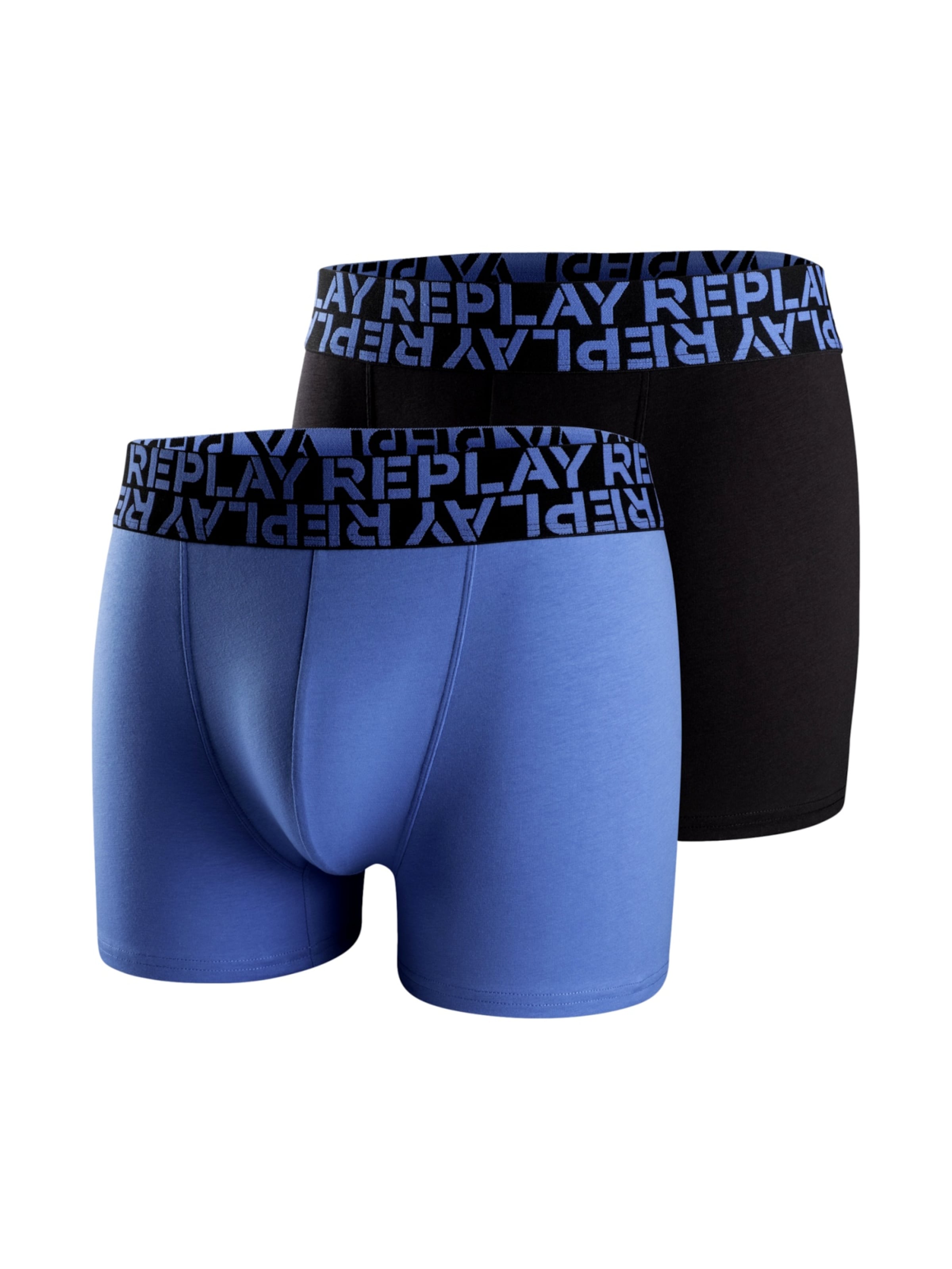 REPLAY Boxershorts i blå: framsida