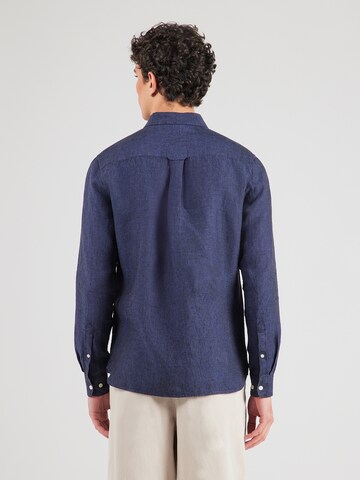 KnowledgeCotton Apparel Regularny krój Koszula w kolorze niebieski