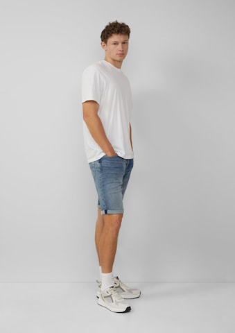 QS Regular Jeans 'John' in Blauw