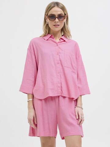 Chemisier 'JXBreeze' JJXX en rose : devant