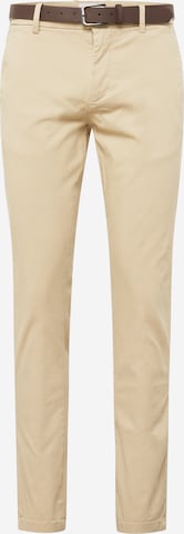 Lindbergh Chino trousers in Beige: front