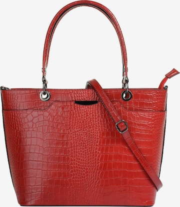 Cluty Handbag in Red: front
