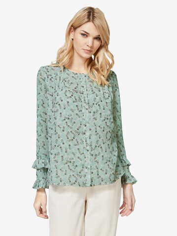 Linea Tesini by heine Bluse i blå: forside