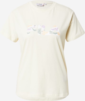 FILA T-Shirt 'BASCO' in Gelb: predná strana