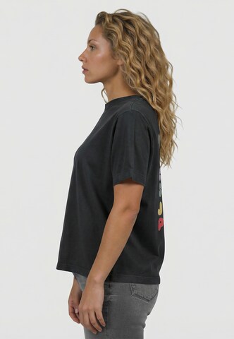T-shirt 'Big Cheers' Kleinigkeit en noir
