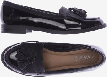 WALLIES Flats & Loafers in 37 in Black: front