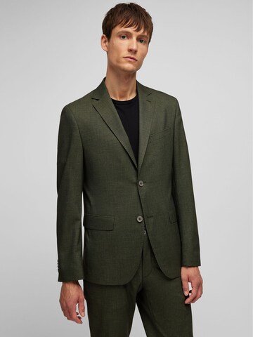 HECHTER PARIS Regular fit Colbert in Groen: voorkant