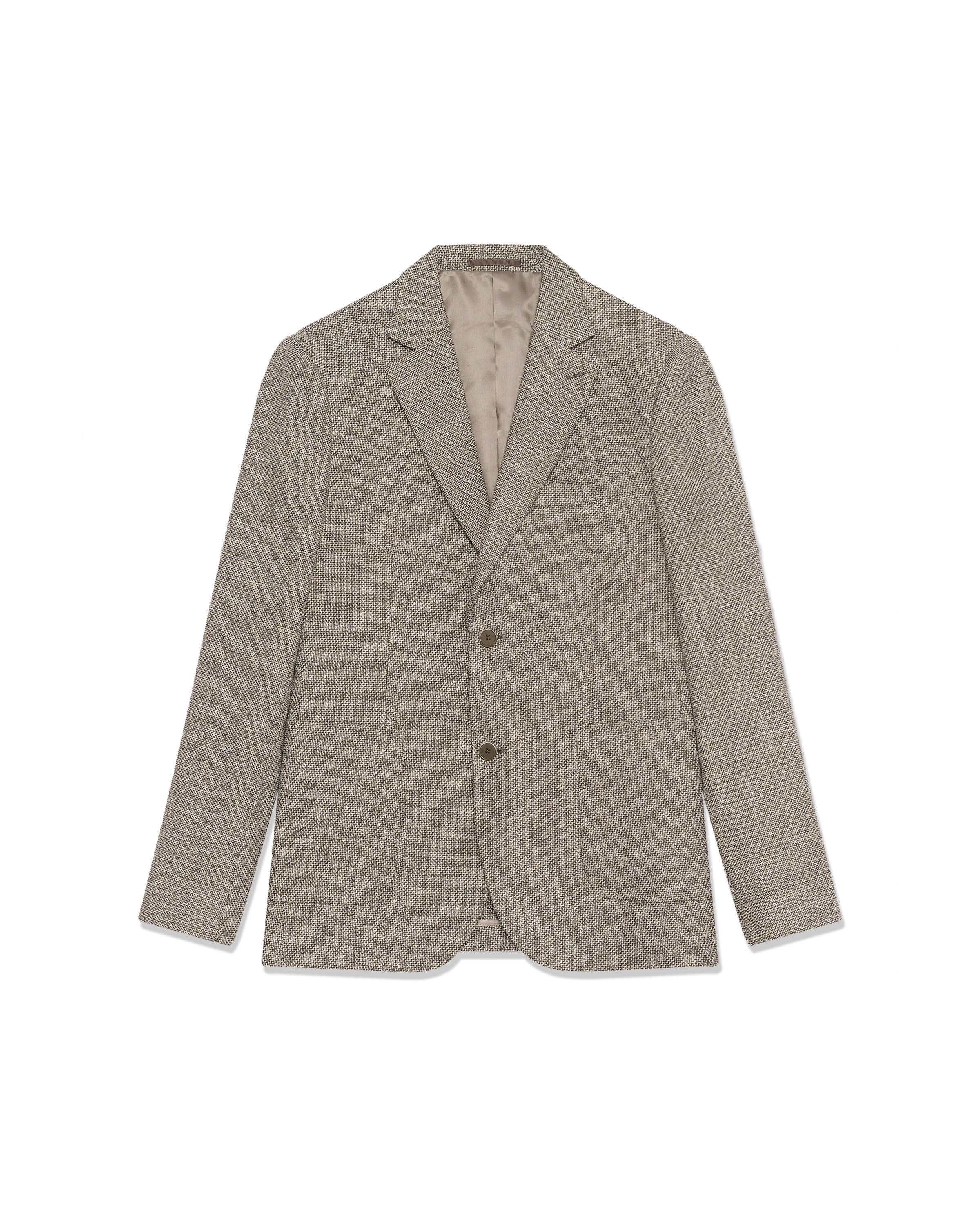 Matinique Regular fit Colbert in Beige: voorkant