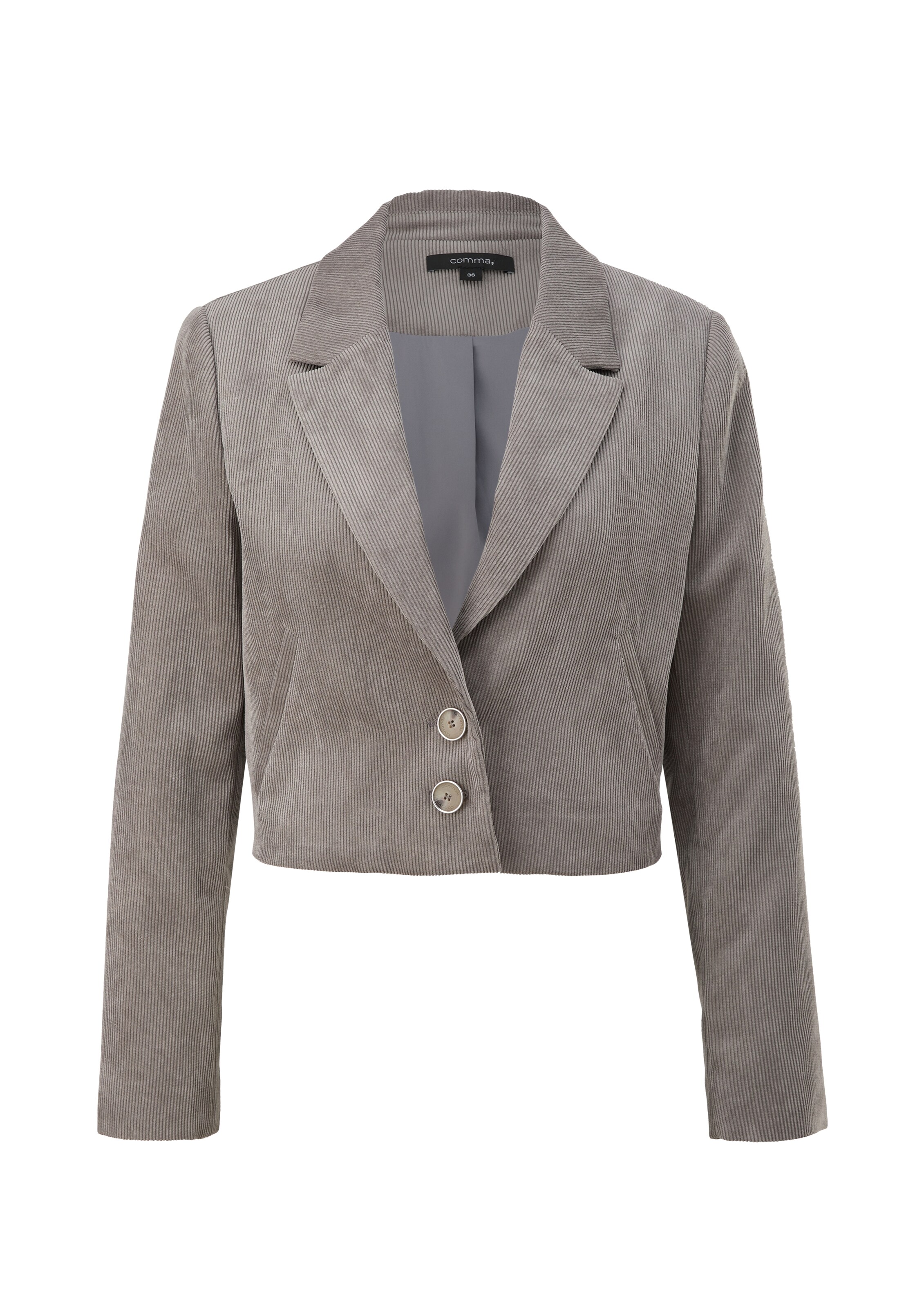 Blazer COMMA en gris : devant