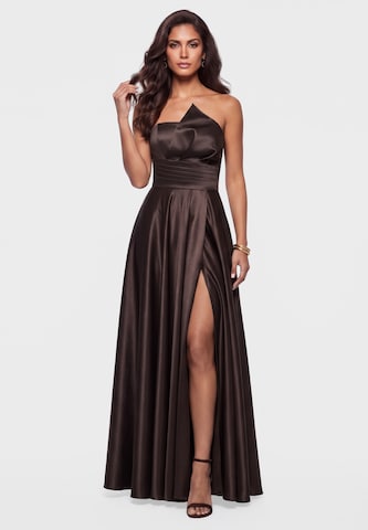 Ombre Evening dress in Brown