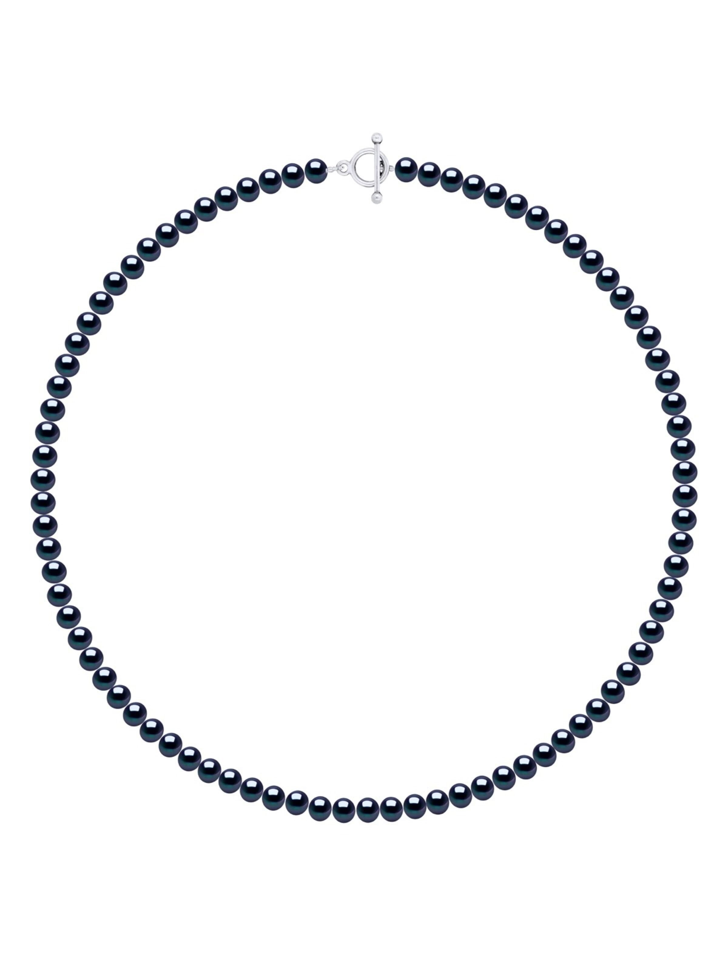 Collana 'HONFLEUR' di Ateliers Saint Germain in nero: frontale